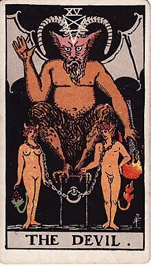 RWS_Tarot_15_Devil